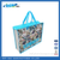 2015 wholesale non woven bag reusable shopping bag with zipper for promotion
